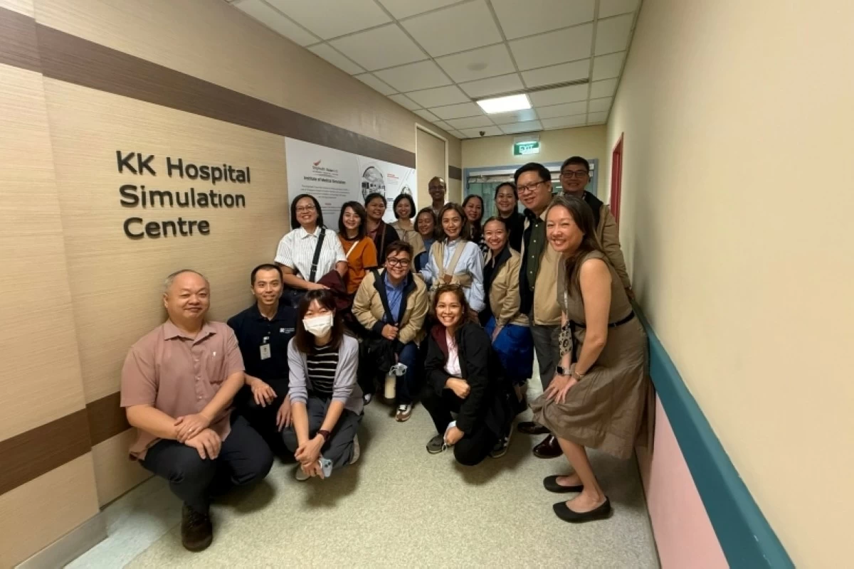 The Taguig LGU delegates in Singapore (Photo from KK Women’s and Children’s Hospital's Facebook page)