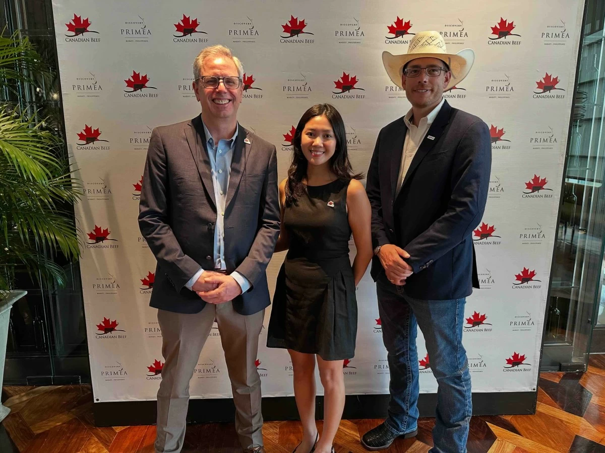 At the Canada Beef event at Flame, Discovery Primea