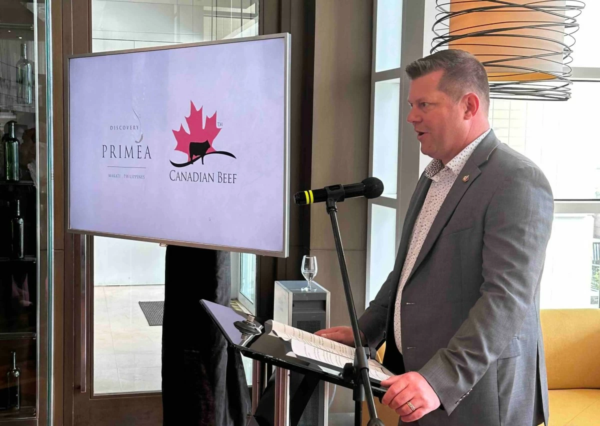 RJ Sigurdson, Minister of Agriculture and Irrigation, Alberta, Canada