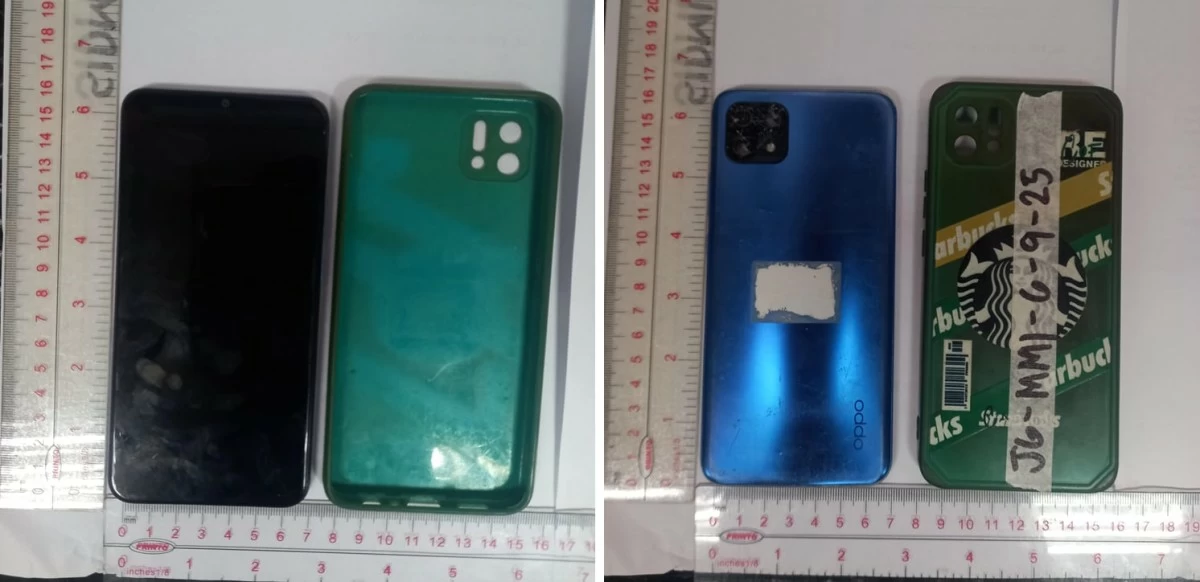 Recovered items from the suspects (QCPD - PIO)