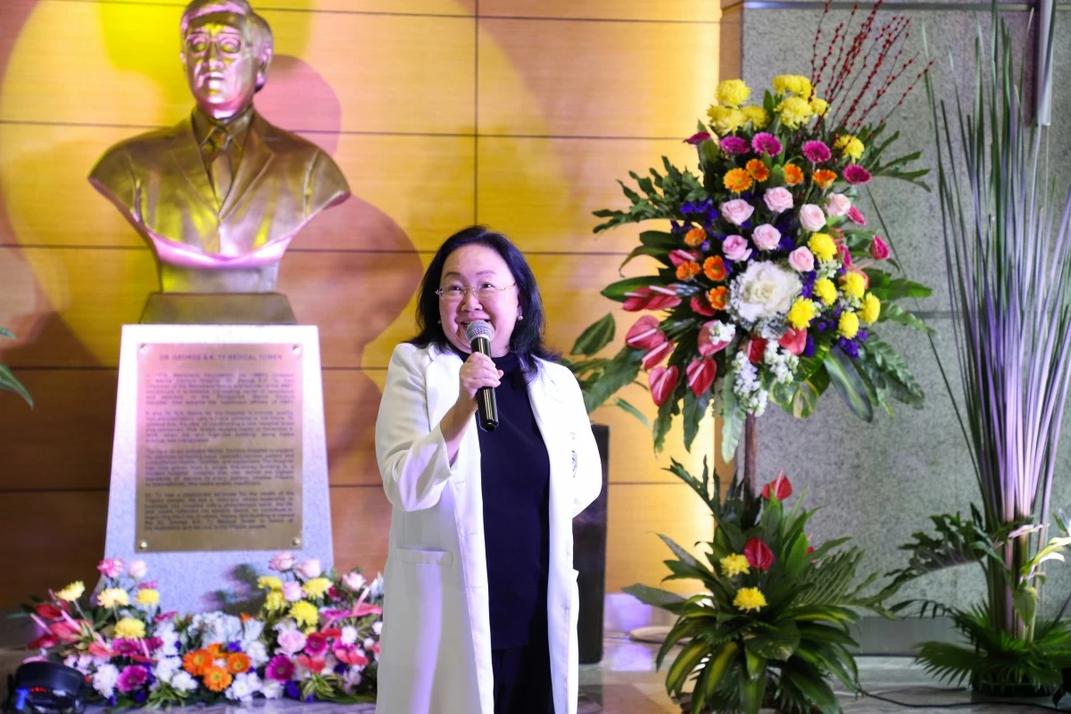 Dr. Cherry Fernando, Cancer Institute Head and Mr. Aniceto Sobrepeña, MMSI Vice Chairman participated in the Cups of Courage, Brew for Hope commemoration drive in support for cancer patients last November 2024