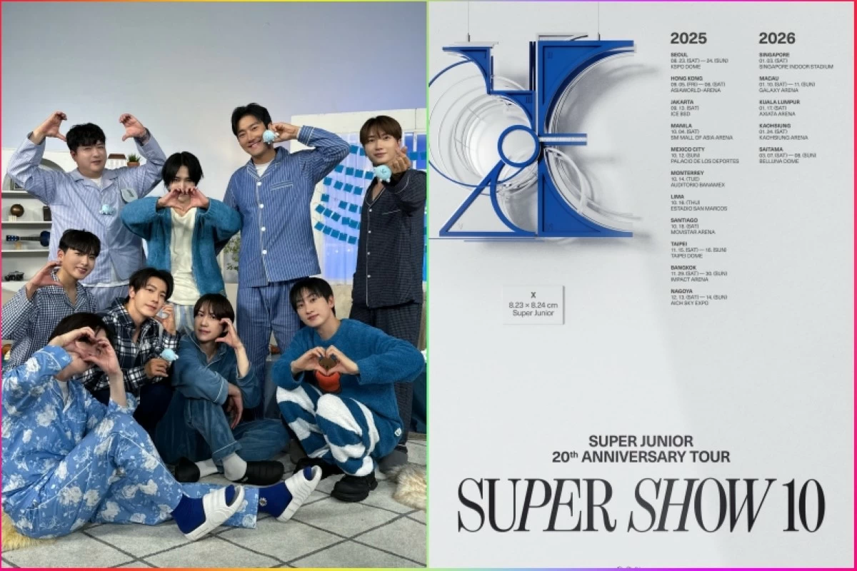 The dates of Super Junior's 