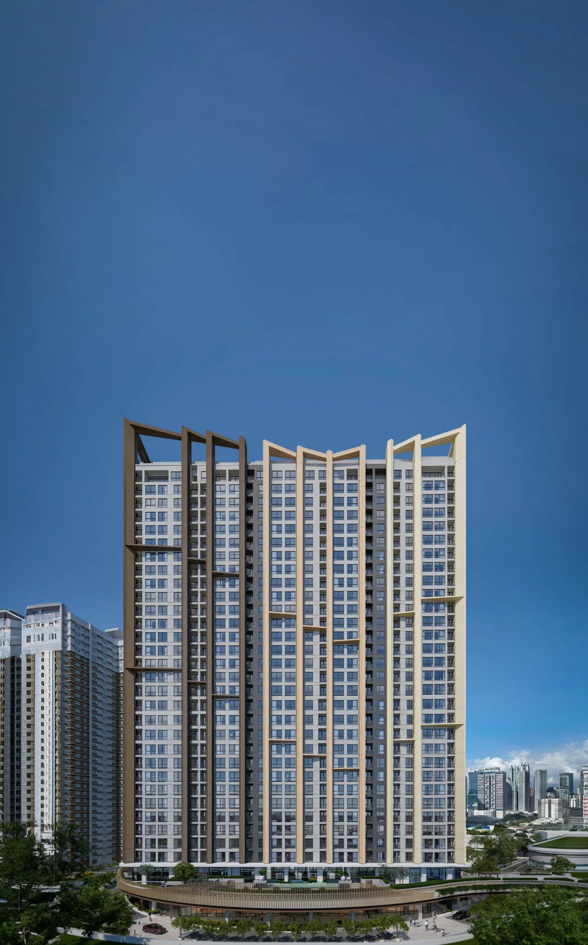 The Observatory emulates the Philippine eagle in its facade. (Artist’s perspective)
