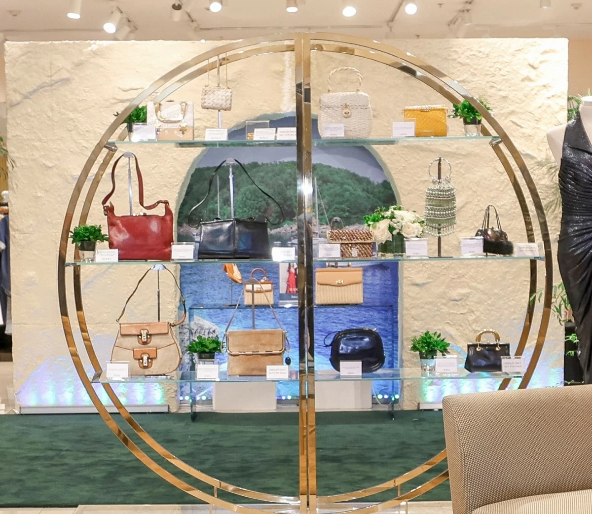 Rodo's vintage collection on display at Rustan's Makati

