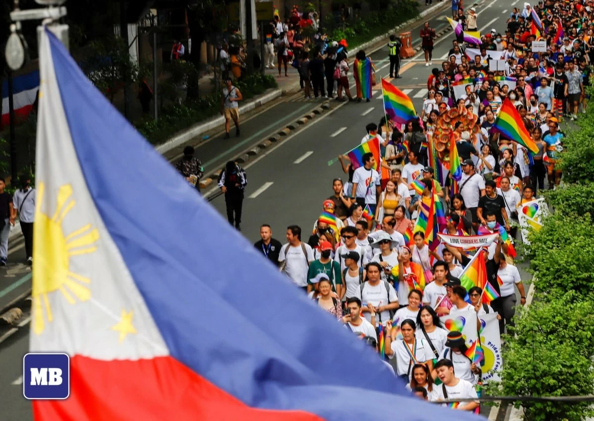 Members of the LGBTQIA+ community march through the streets of Quezon City on June 24, 2023, in celebration of Pride Month.
(Photos by Noel B. Pabalate)