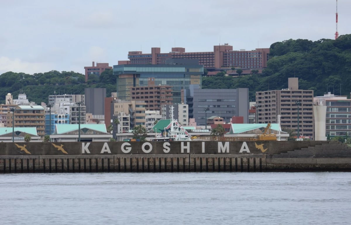 BRP Teresa Magbanua (MRRV-9701) and her crew arrive in Kagoshima, Japan on June 12, 2025 for the second trilateral exercise among the Philippine Coast Guard (PCG), United States Coast Guard (USCG), and Japan Coast Guard (JCG). (Photo: PCG)