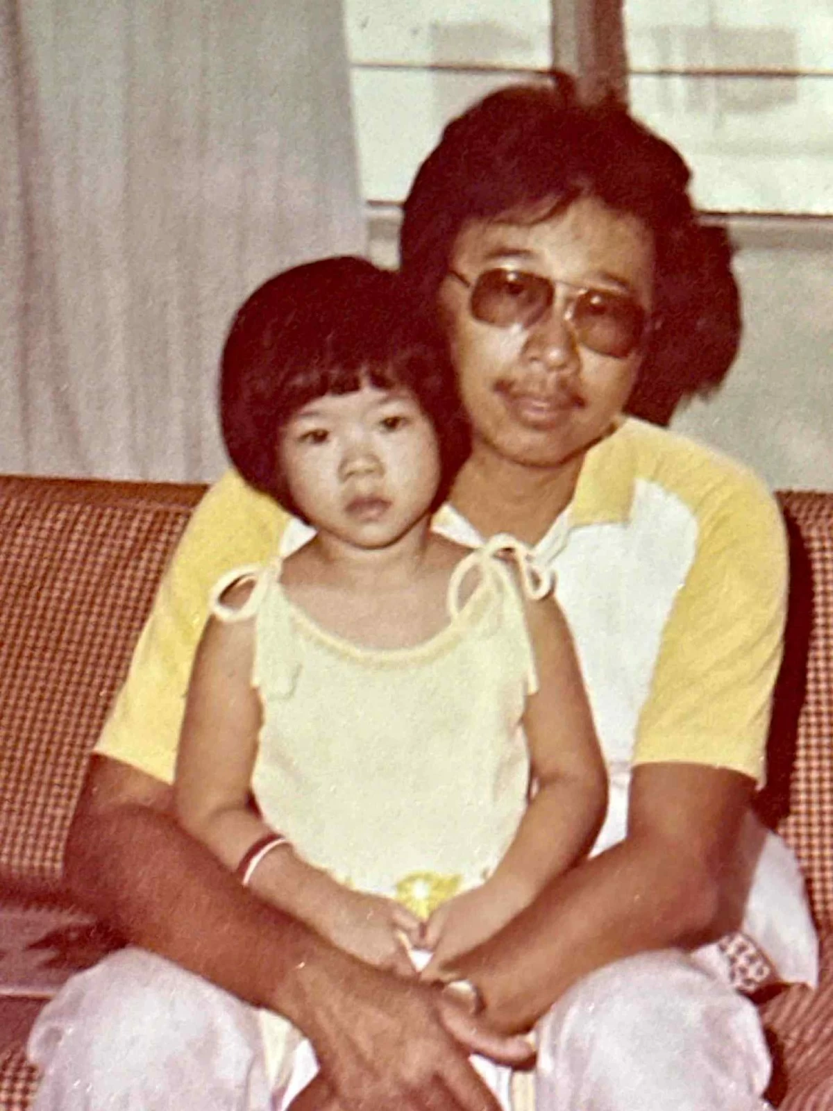 The author with her father, Pio, who always supports her in pursuing her dreams