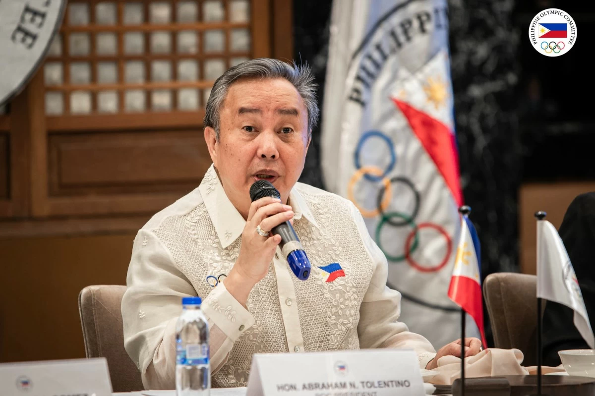 Philippine Olympic Committee and PhilCycling President Bambol Tolentino. (POC)