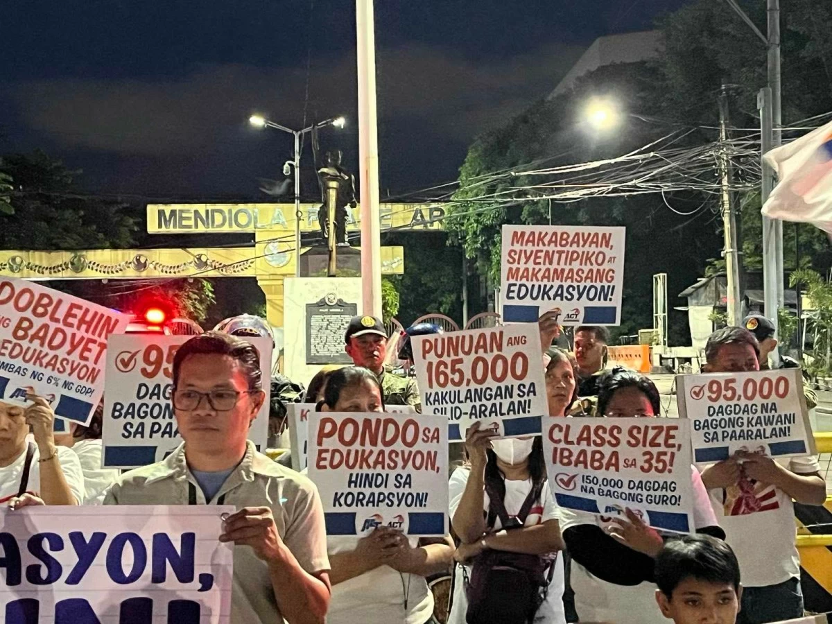 ACT Philippines has raised urgent concerns over a worsening education crisis, citing persistent shortages in classrooms, educators, and learning materials as the School Year (SY) 2025–2026 officially begins on June 16, 2025.  (Photo from ACT Philippines)