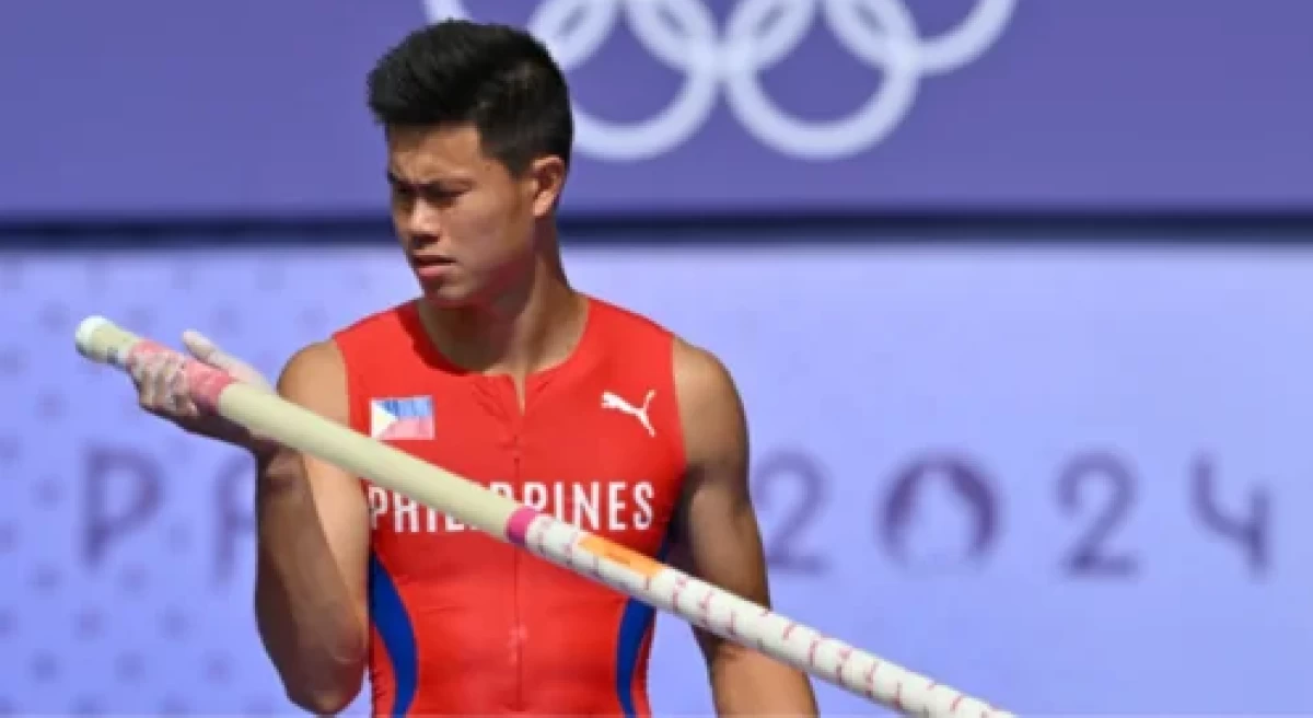 EJ Obiena finishes seventh in the Bauhaus-Galan Wanda Diamond League. (File Photo)