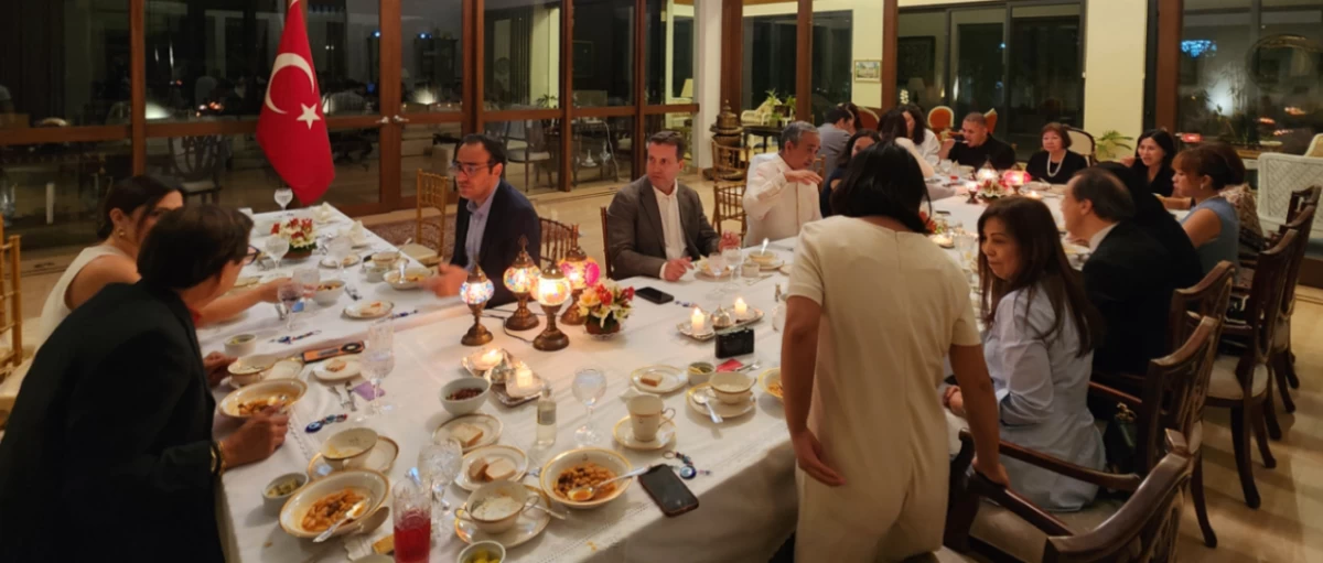 An intimate dinner hosted by Ambassador Niyazi Evren Akyol and his wife Mme. Indri Puspitasari Akyol