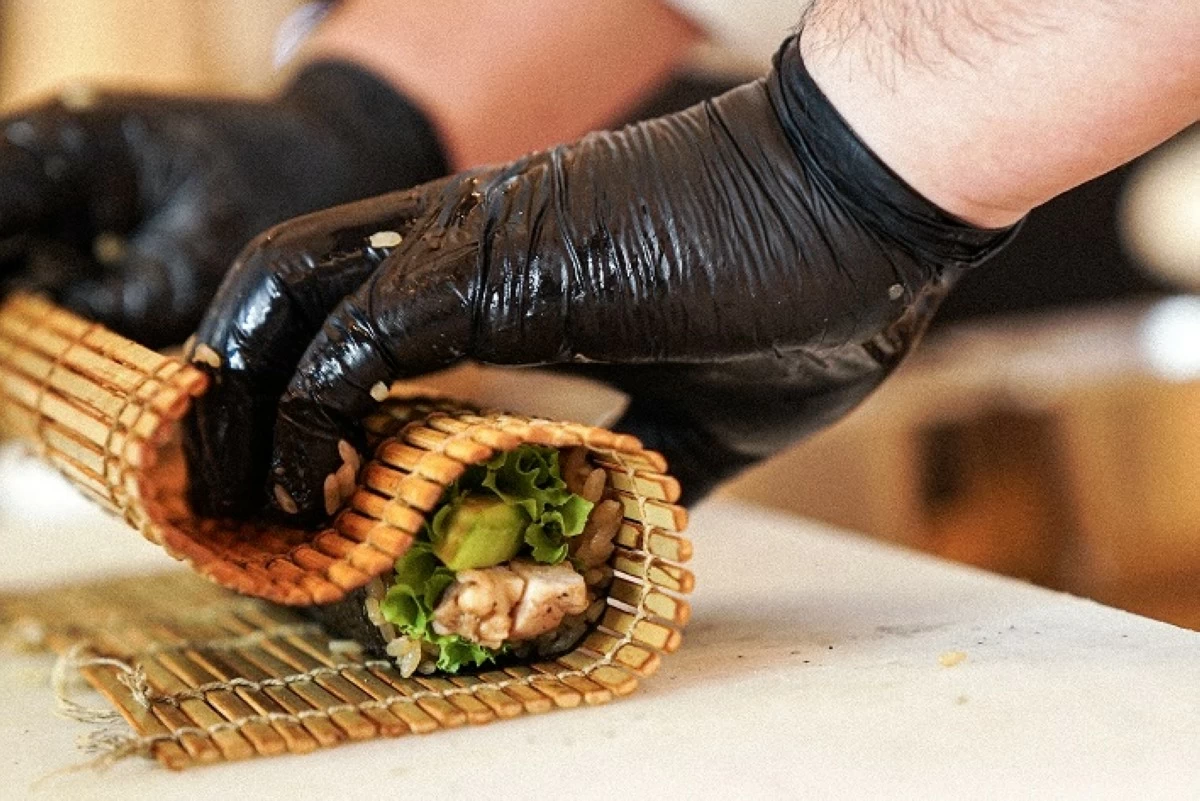 EACH ROLL TELLS A STORY: Chef Sato delivers Japanese artistry in every Maki Sushi—rolled to perfection with precision. 