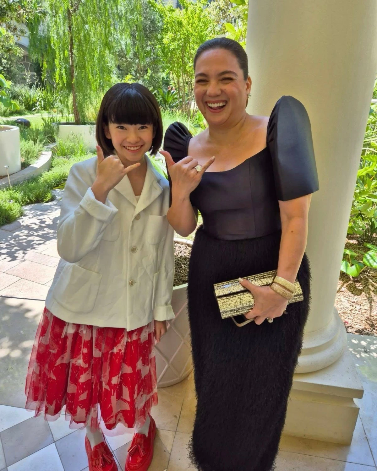 Sylvia Sanchez-Atayde and Yui Suzuki