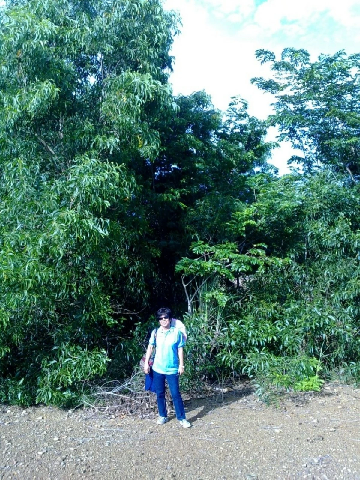 Dr. Raymundo visits the site after 10 years of implementing Bioremediation.