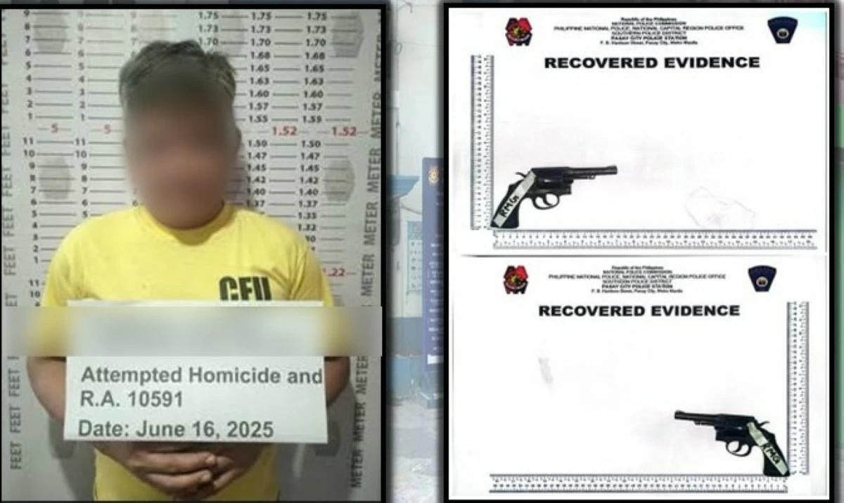 The arrested suspect (Photo from Pasay City Police 