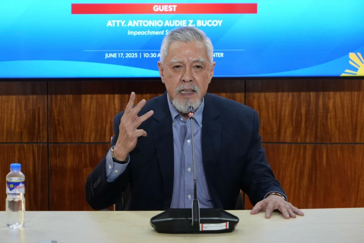 House prosecution panel spokesman Antonio Bucoy (PPAB)