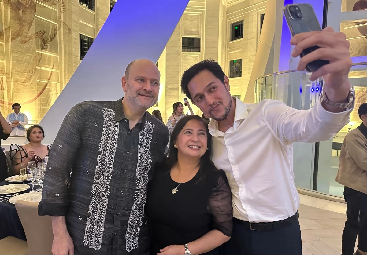 Patrick Vaysse, Charissa Nogar, and Chino Cosculluela