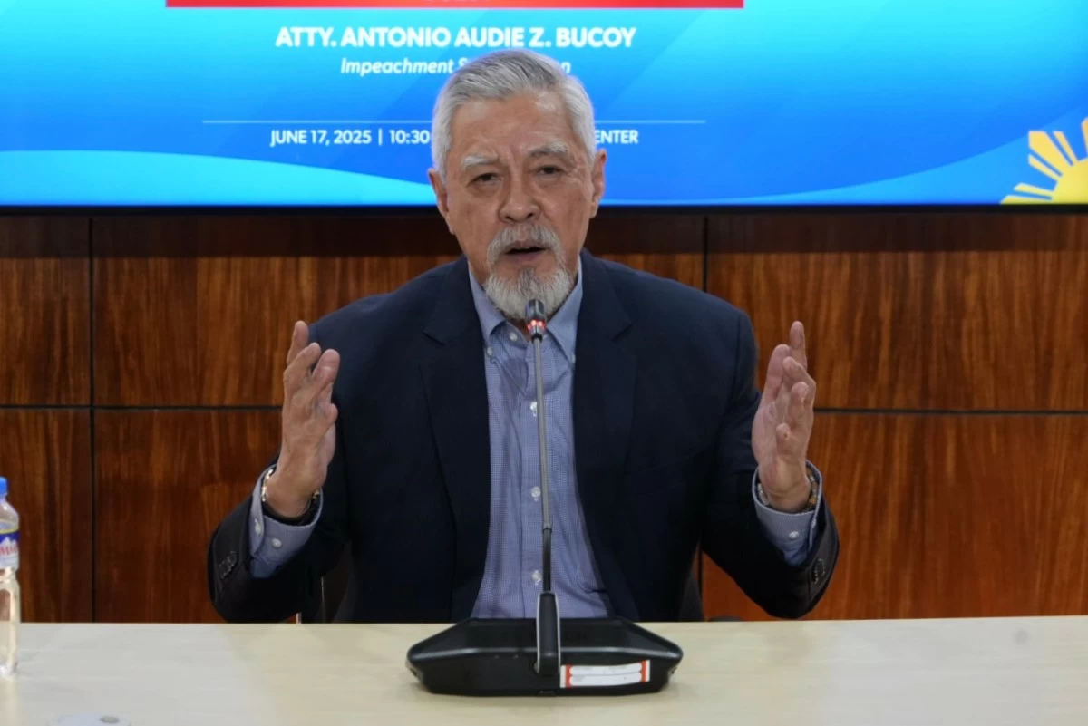 House prosecution panel spokesman Antonio Bucoy (PPAB)