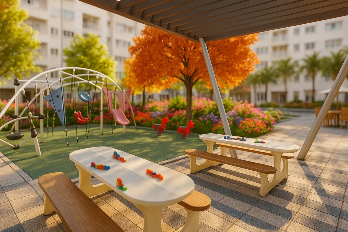 Fun-filled children’s playground