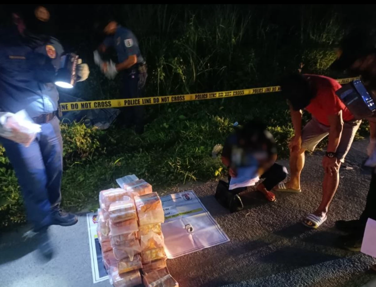 Vacant lot in Barangay Sabang in Naic, Cavite, where a suitcase containing P204 million worth of suspected shabu was discovered on June 20 (Photo from PRO4A/MANILA BULLETIN)