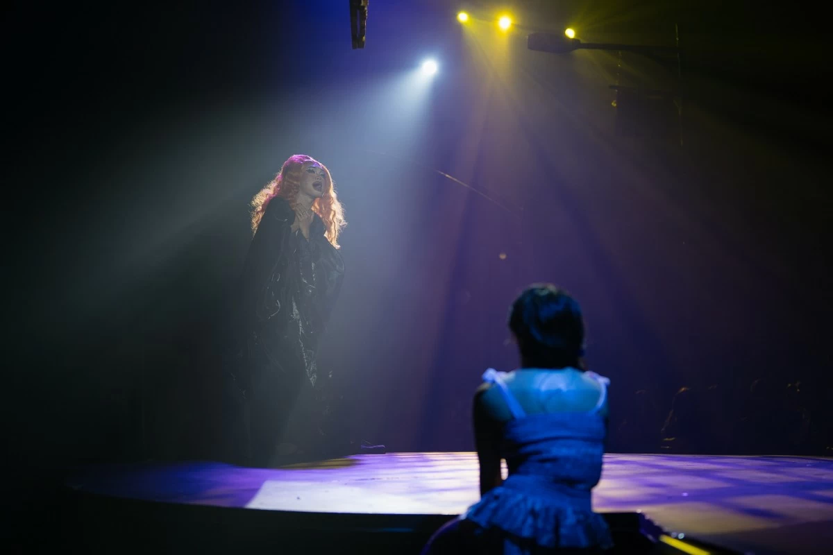 Mrs. Tan as Rainbow Bright