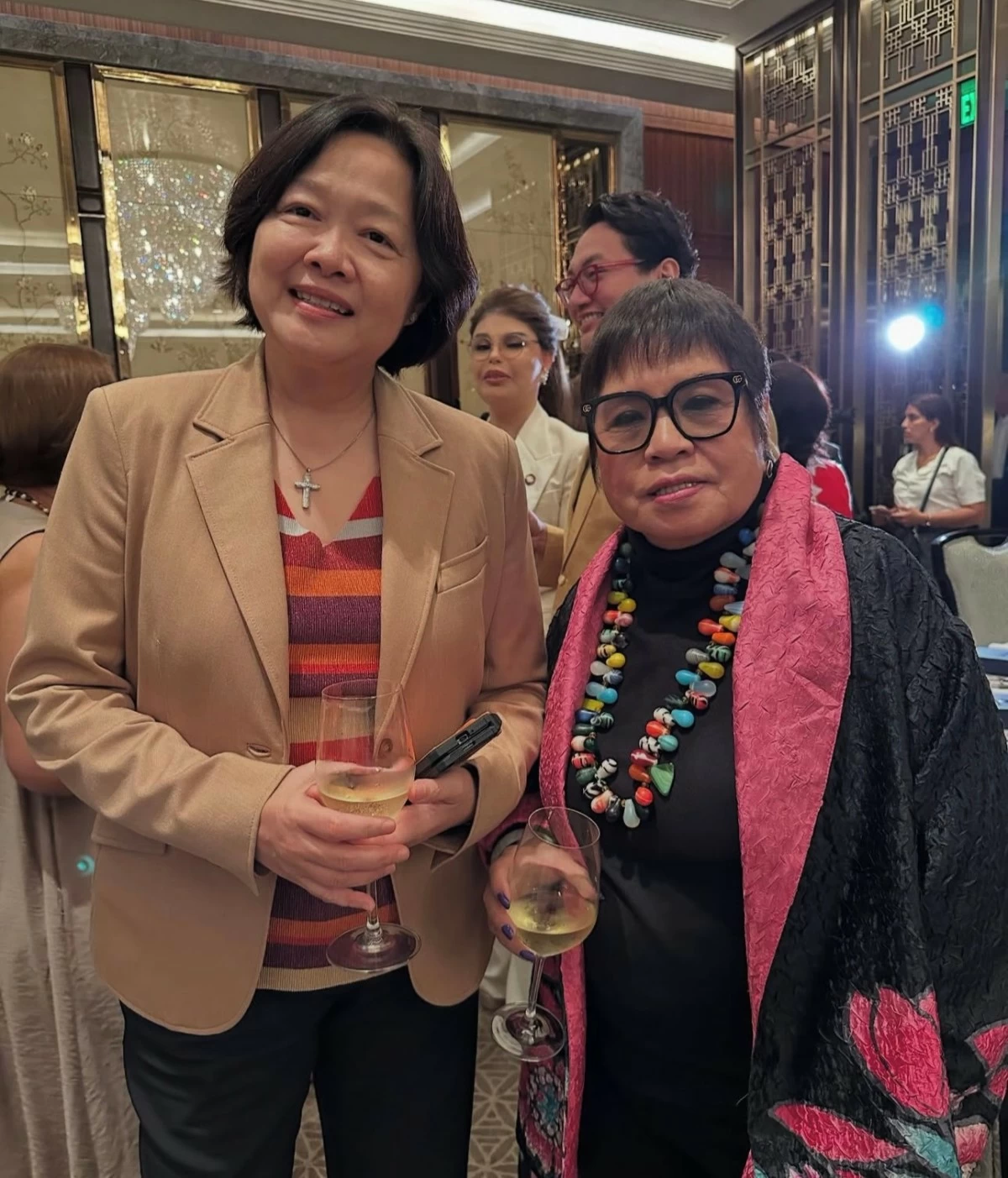 Atty’s Virginia Viray and Lorna Kapunan, both members of PFIP’s Legal Counsel.