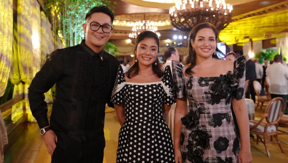 Michael Leyva, Deputy Social Secretary Dina Tantoco, and Social Secretary Bianca Zobel