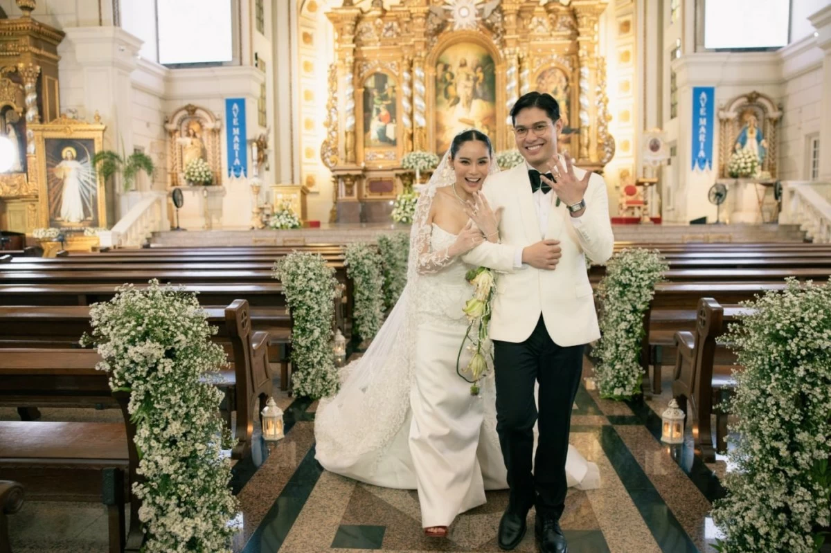 Miguel Sotto and Jaz Reyes