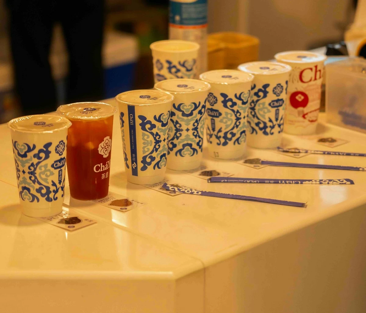 DESIGN BREW Tea drinks are served in these thoughtfully designed cups