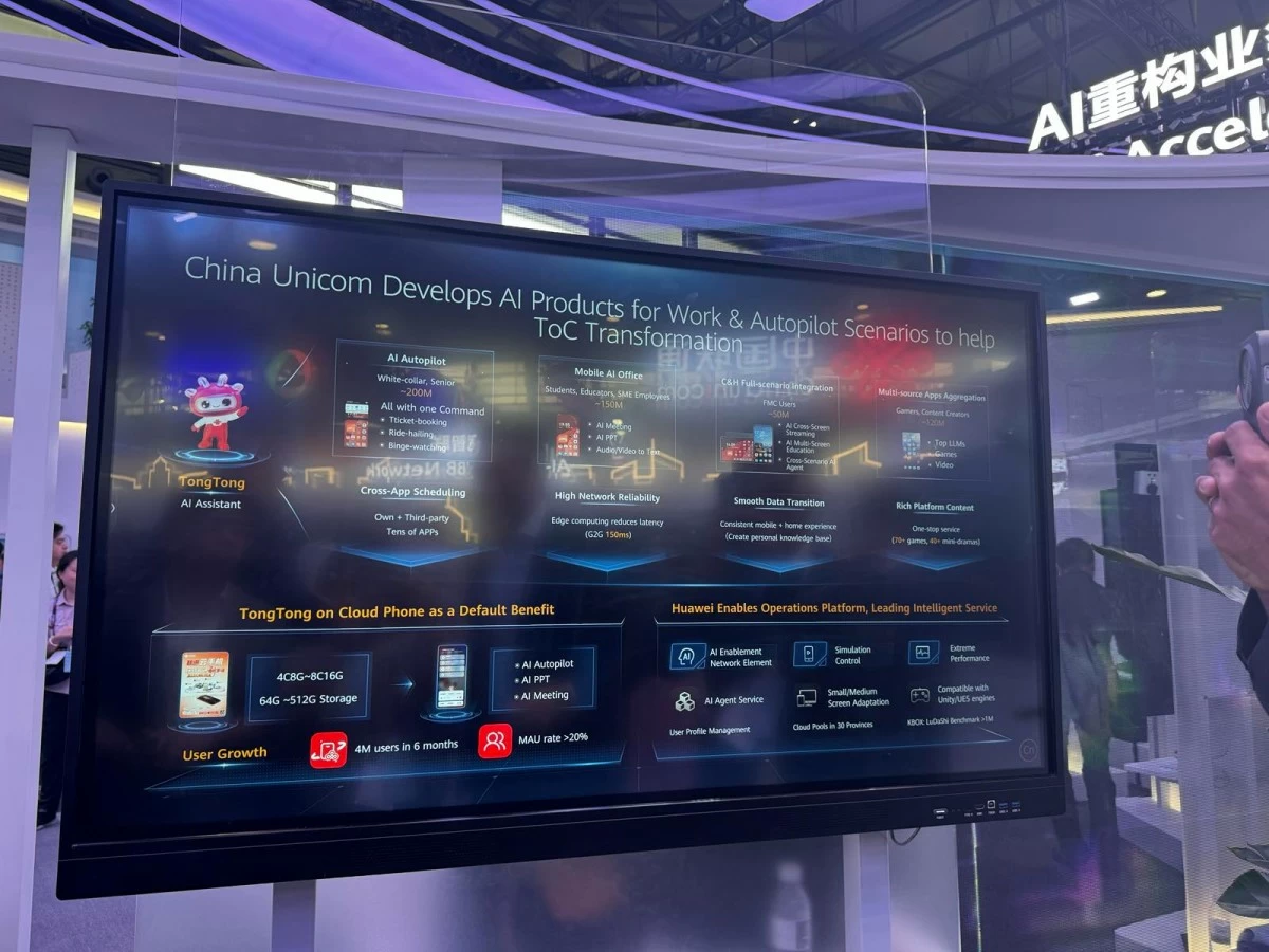 A closer look at how TongTong, Huawei’s emotionally intelligent AI assistant, powers everyday life—from ride-hailing to classroom learning and senior care—through cloud-based integration with China Unicom’s services.