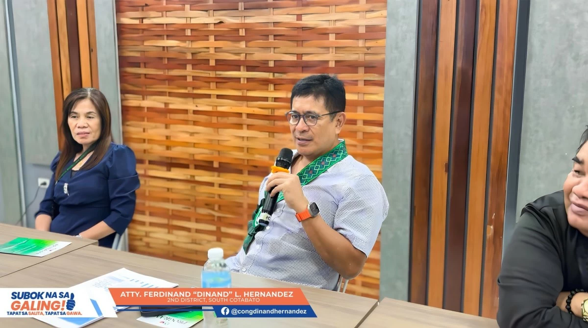 Conggressman-elect Ferdinad "Dinand" Hernandez