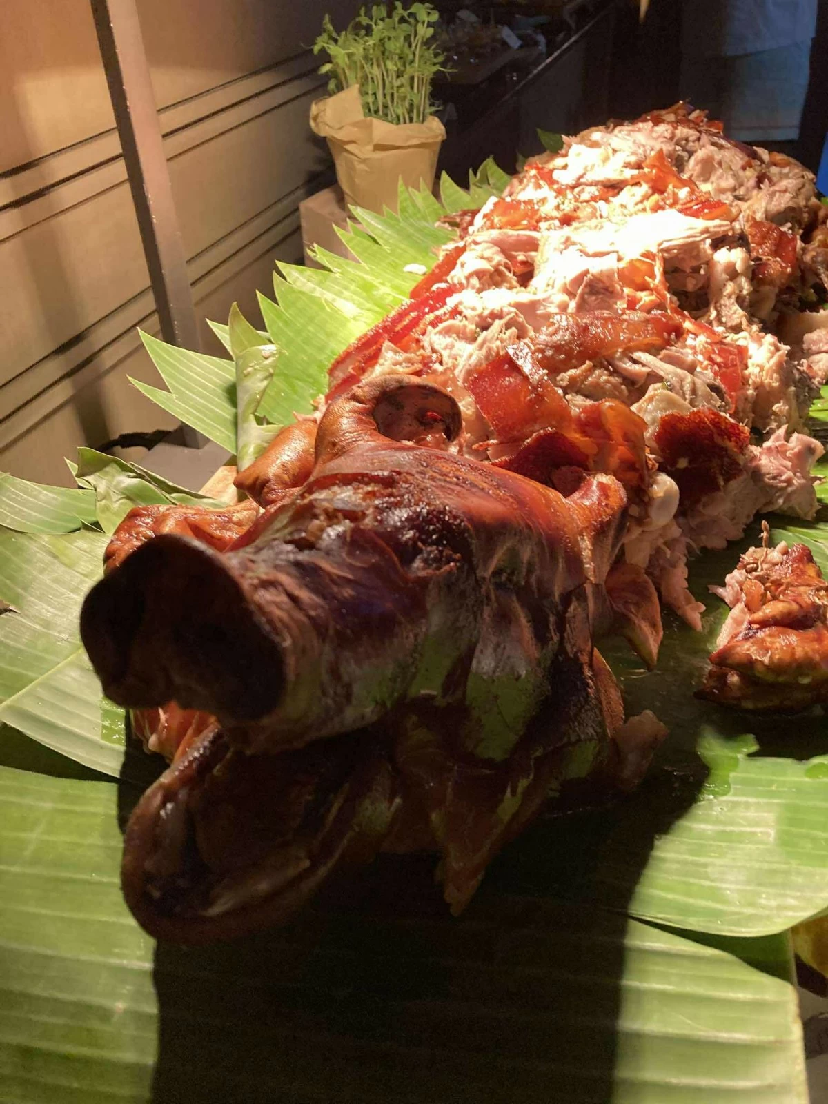 ALL PIGGED OUT A trip to Cebu isn't complete without lechon