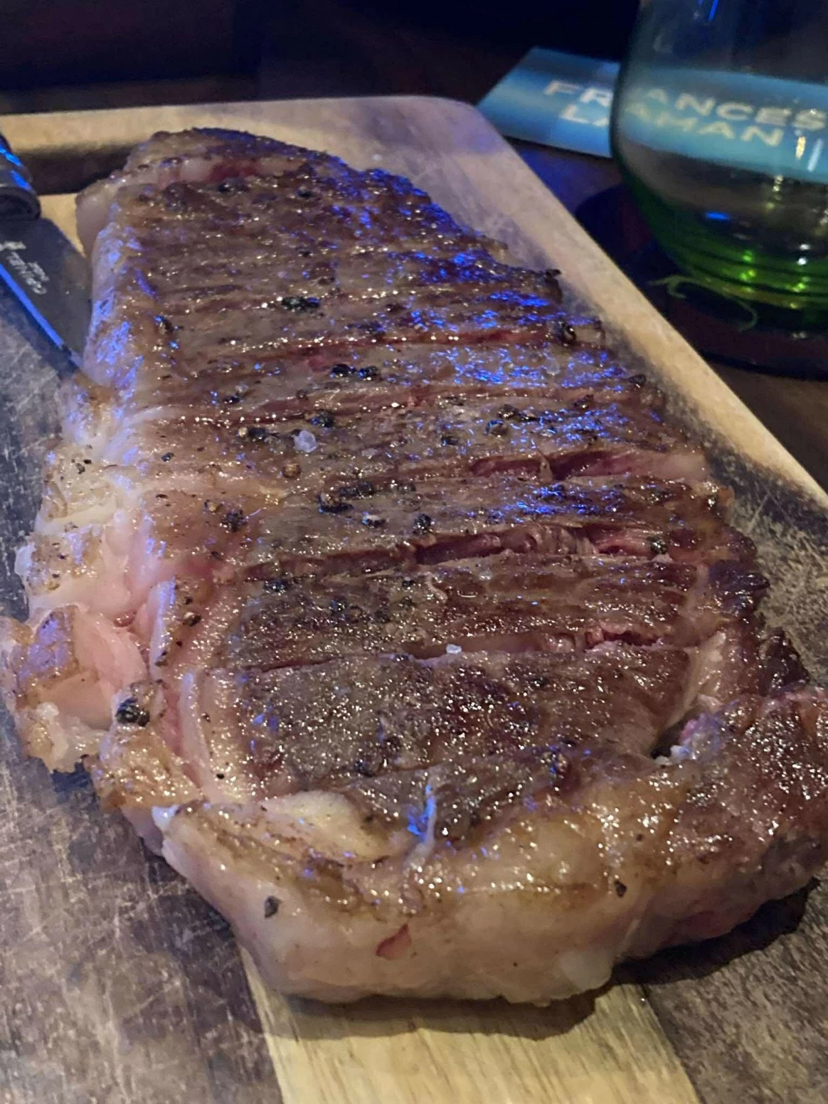 FRESH FROM THE GRILL Pig and Palm's Jacks Creek MB7 Wagyu Striploin