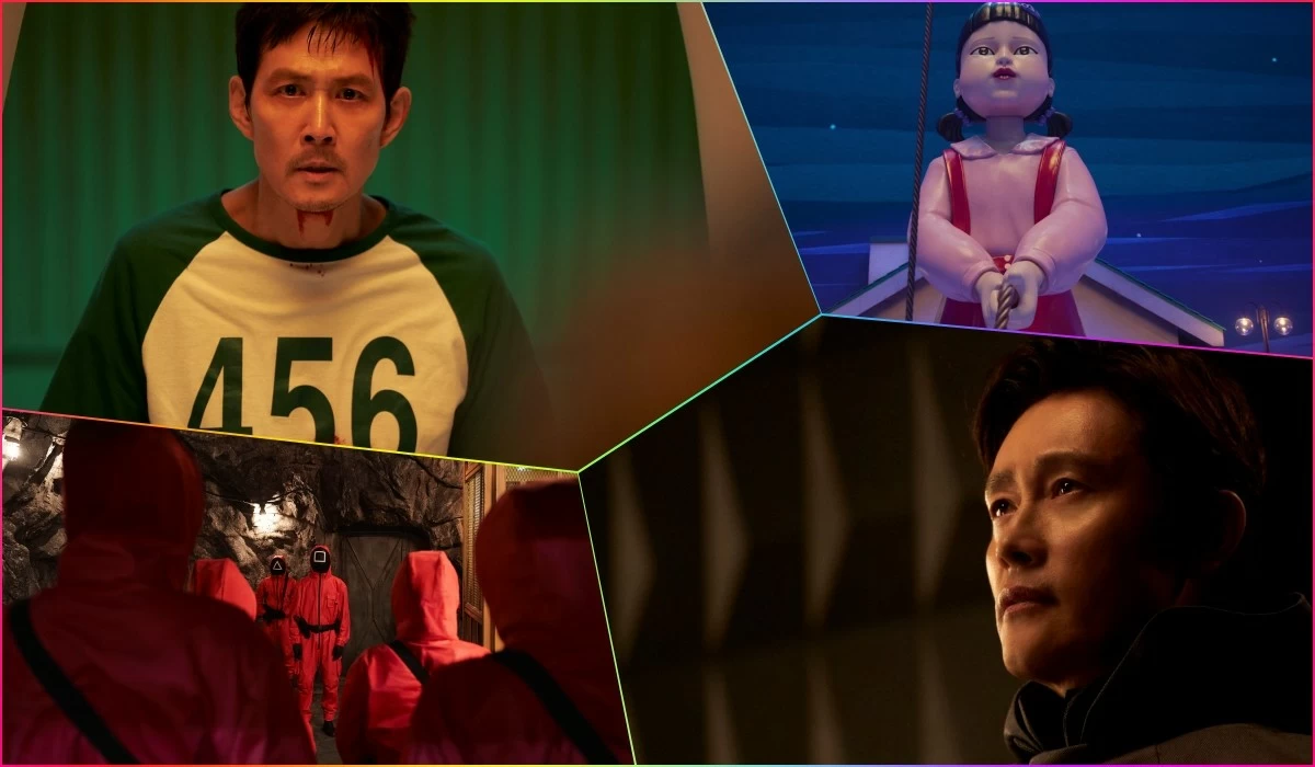 Lee Jung-jae and Lee Byung-hun in "Squid Game" season 3 (Netflix)