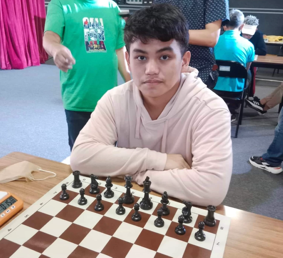 FIDE Master Alekhine Nouri captures his second medal in the Asian Juniors Chess Championships. 