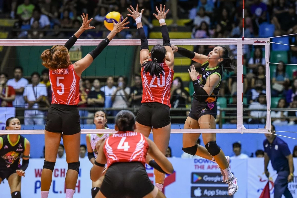 Lyann De Guzman made heads turn in her PVL debut by firing 21 points for Nxled. (PVL Images)