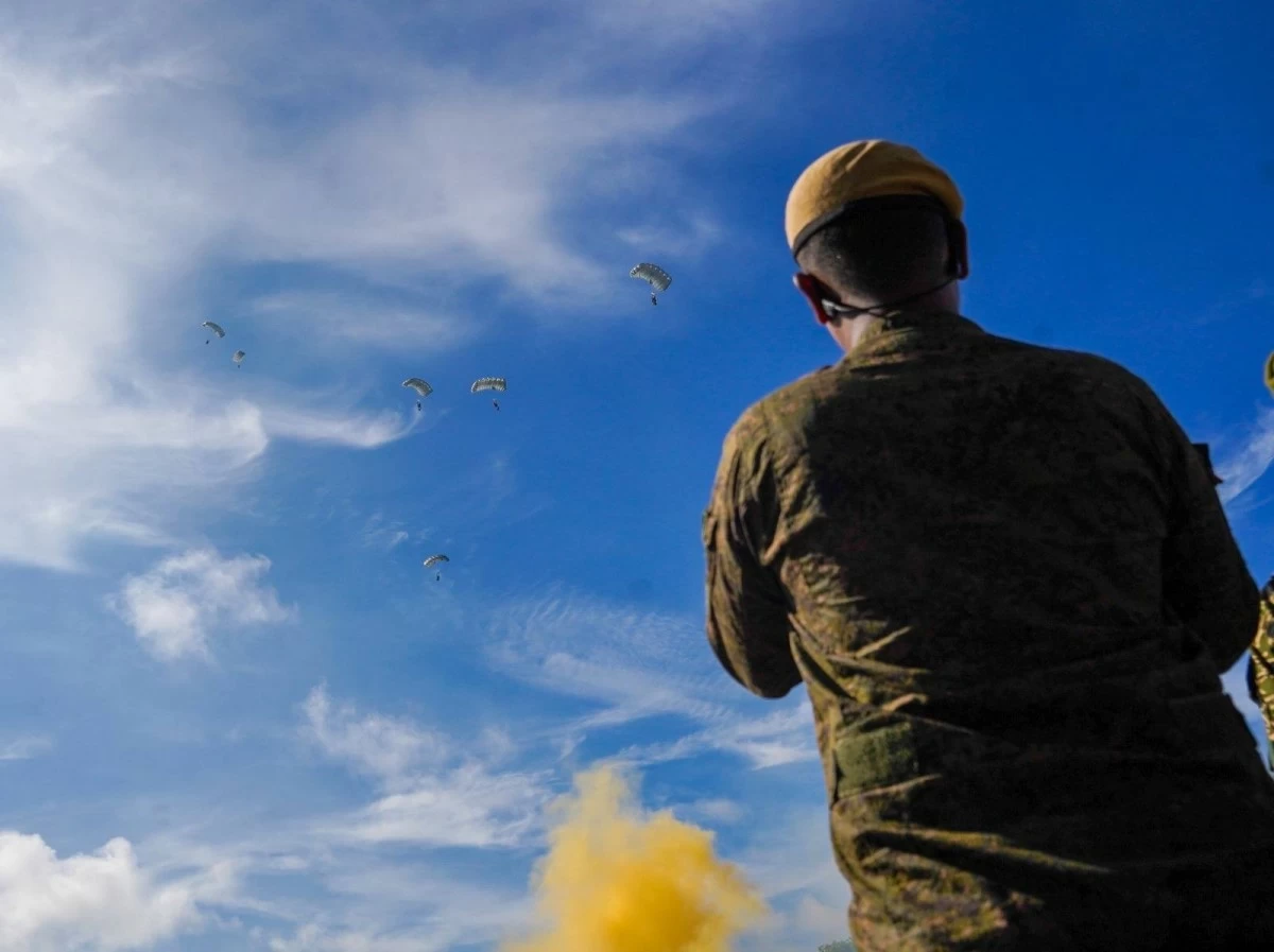 AFP Chief of Staff, General Romeo Brawner Jr. graces the 63rd founding anniversary of the Philippine Army Special Forces Regiment (Airborne) SFR(A) at Fort Magsaysay in Palayan, Nueva Ecija on June 28, 2025. (Photo: AFP)