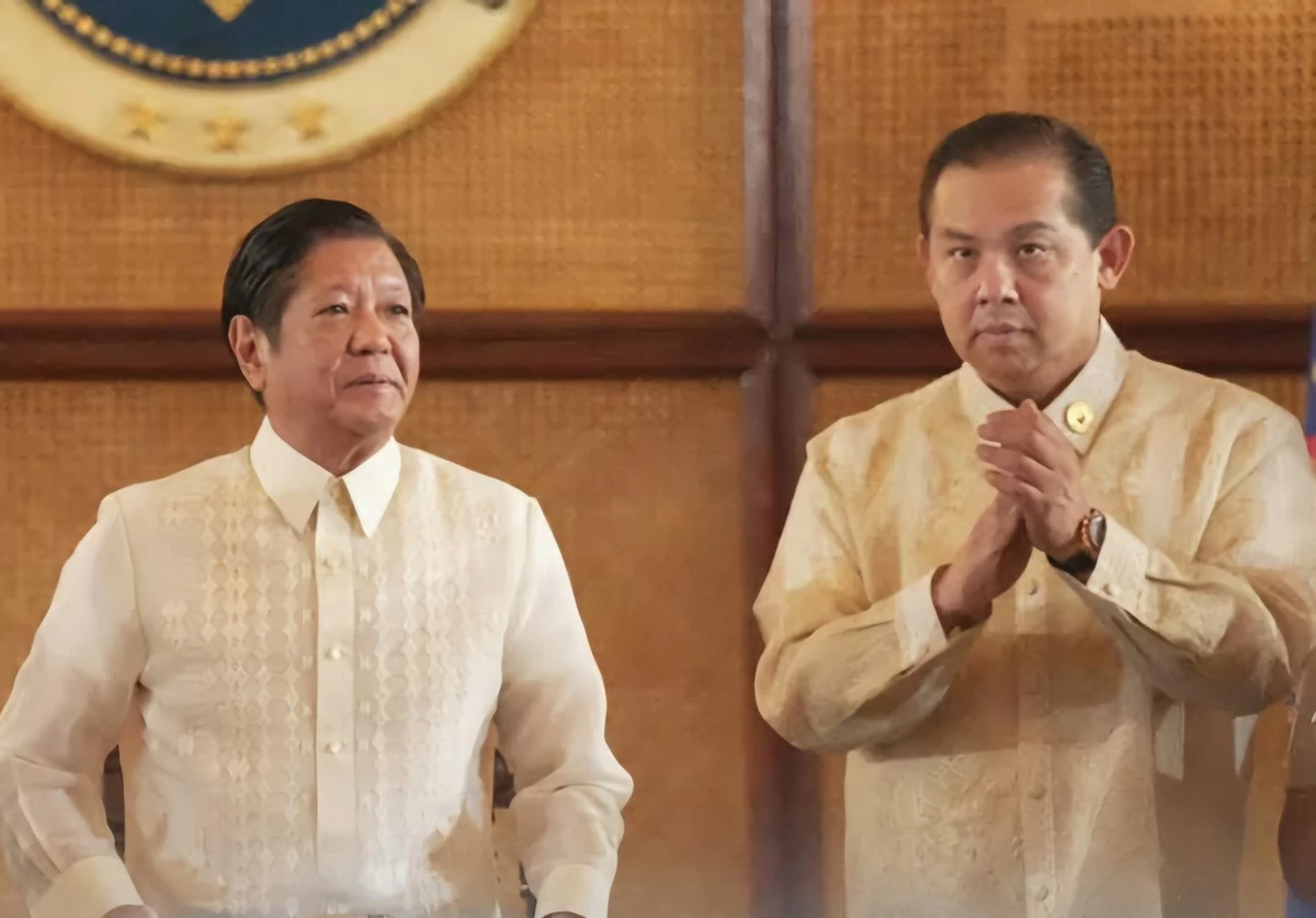 President Ferdinand "Bongbong" Marcos Jr. (left), House Speaker Martin Romualdez (PPAB)