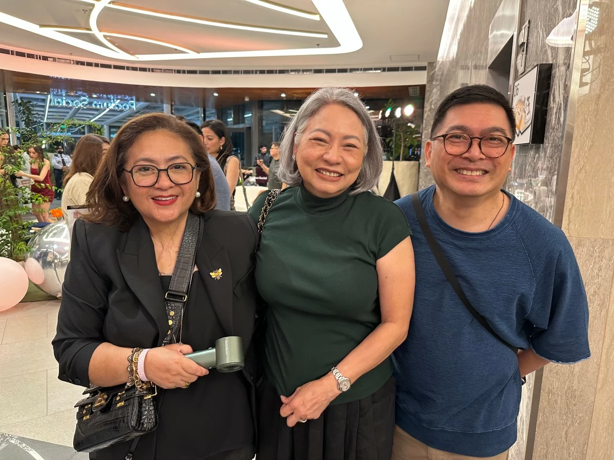 Grace Magno, Joan K. Aquino, and Jas Sanchez
