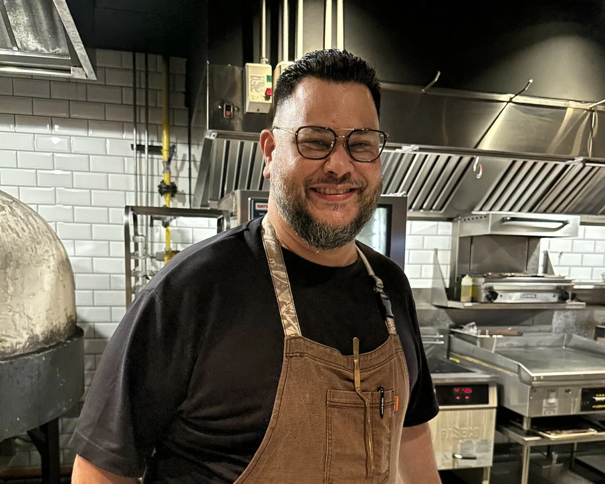 Chef Carlo Miguel at Osteria Antica