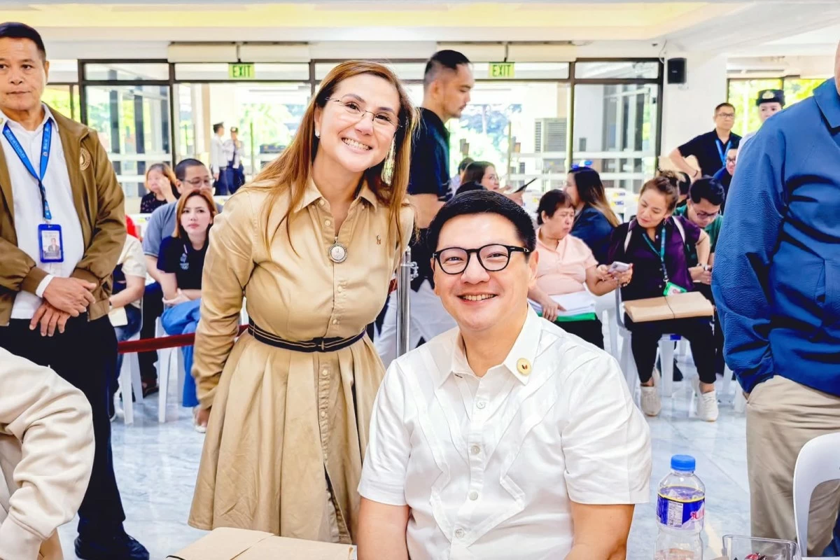 Bernadette Herrera (left), Bagong Henerasyon (BH) Party-list Rep. Robert Nazal (Facebook)