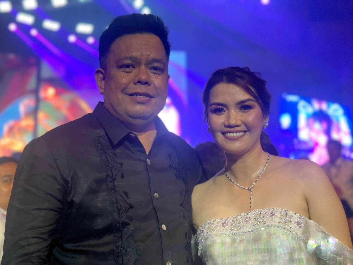 Vice Governor Mark Cagas and Governor Yvonne Roña-Cagas