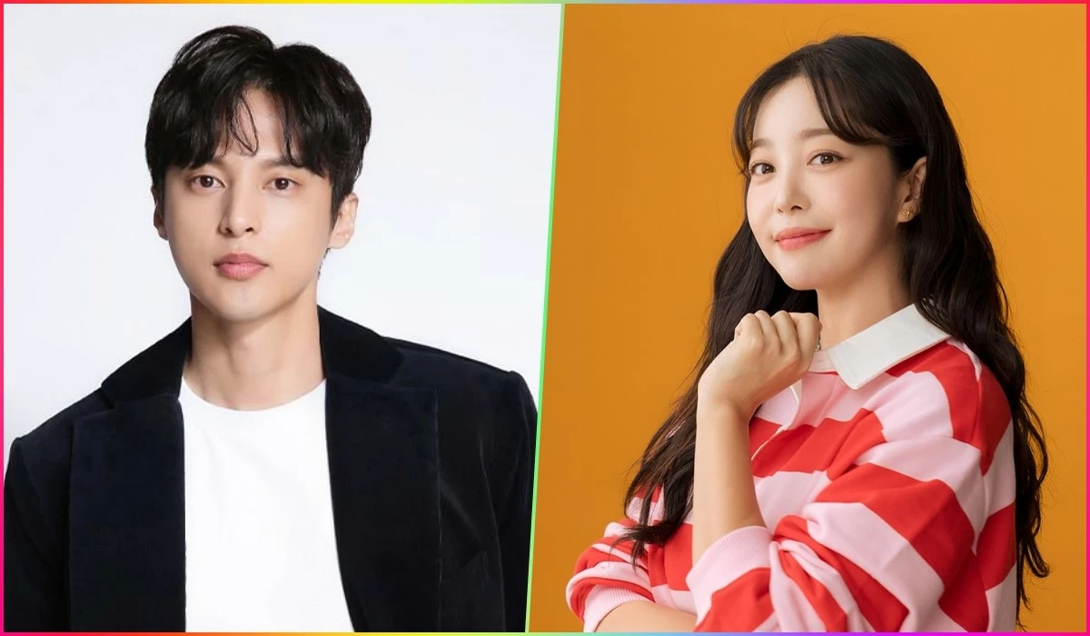 Korean actor Yoon Sun-woo (left) and actress Kim Ga-eun (Instagram)