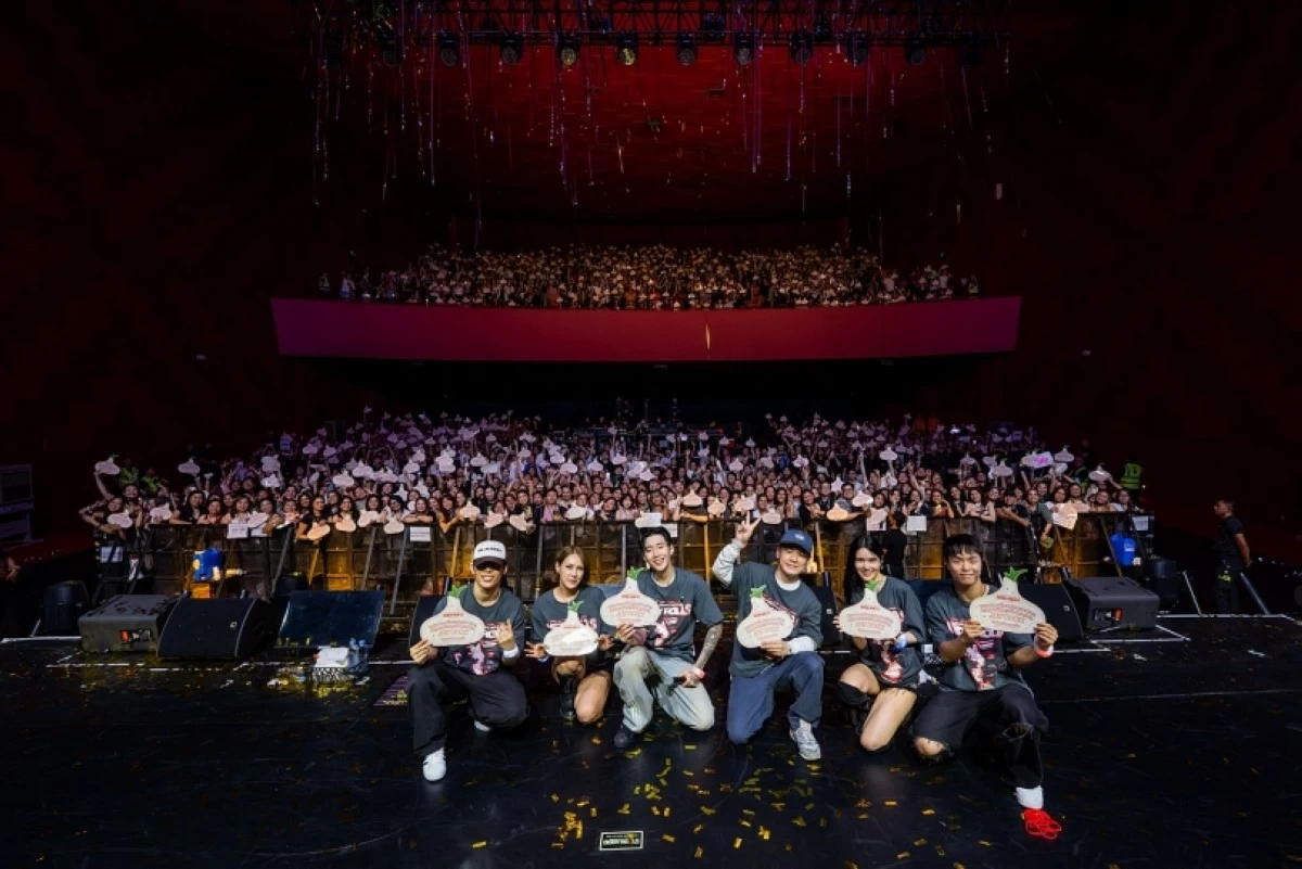 Jay Park at his world tour in Manila at the New Frontier Theater on June 28 (Instagram/Jay Park World Tour)