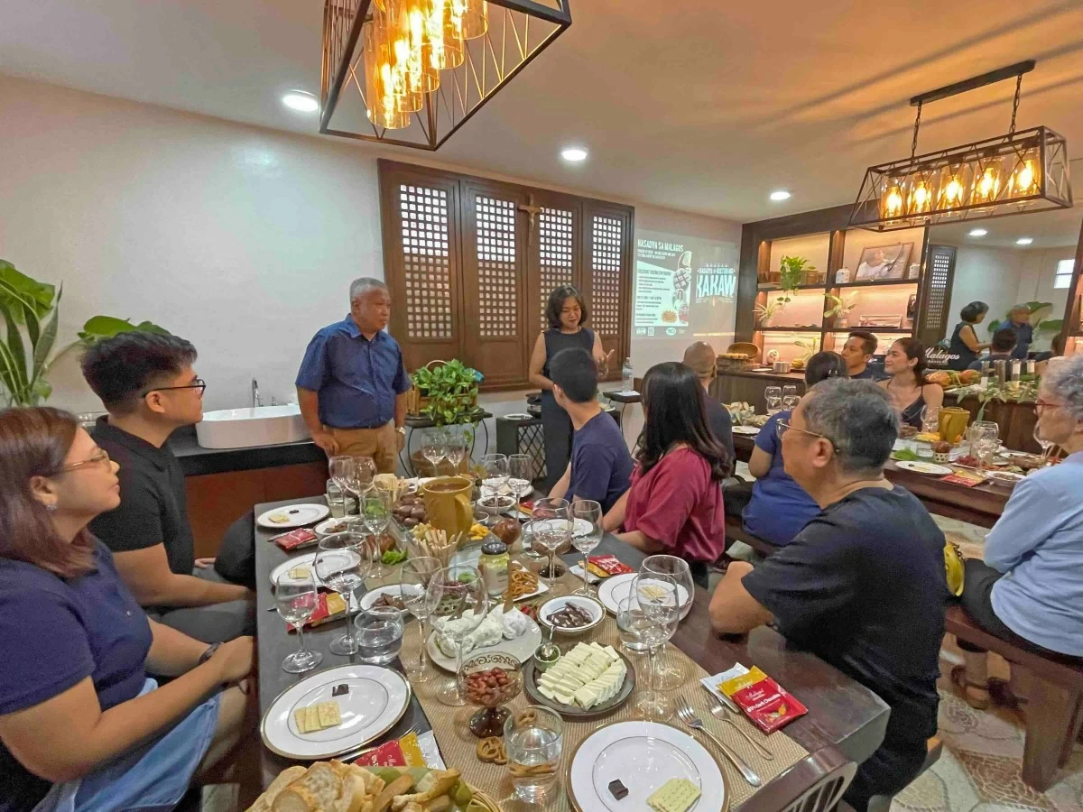 HOSTS Rex Puentespina, chocolate maker, and Olive Puentespina, cheesemaker, share how chocolates and cheeses are best enjoyed