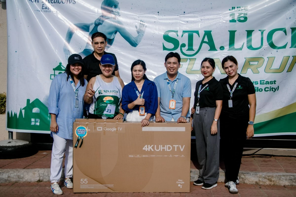 After the run, raffle prizes were given away among which is a 55’ inch smart TV. 
