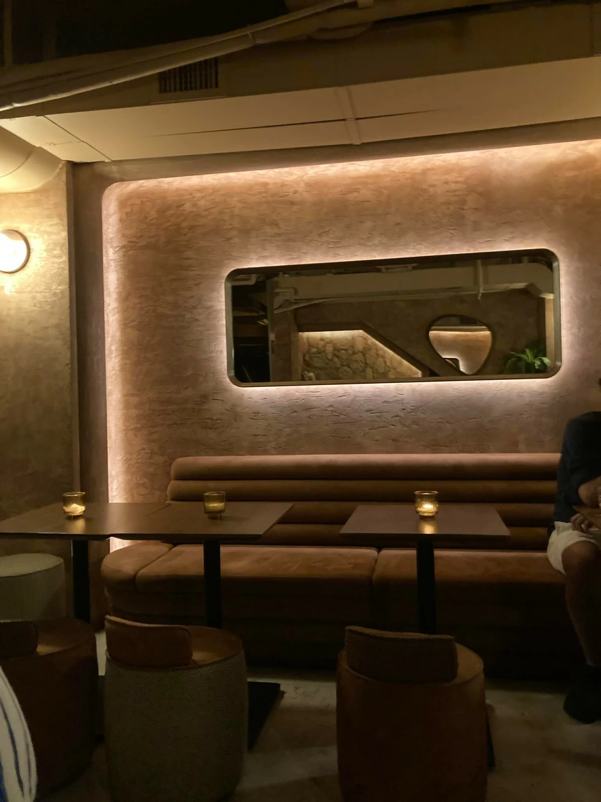 NICE AND COZY Warm yourself up with a drink at a local bar