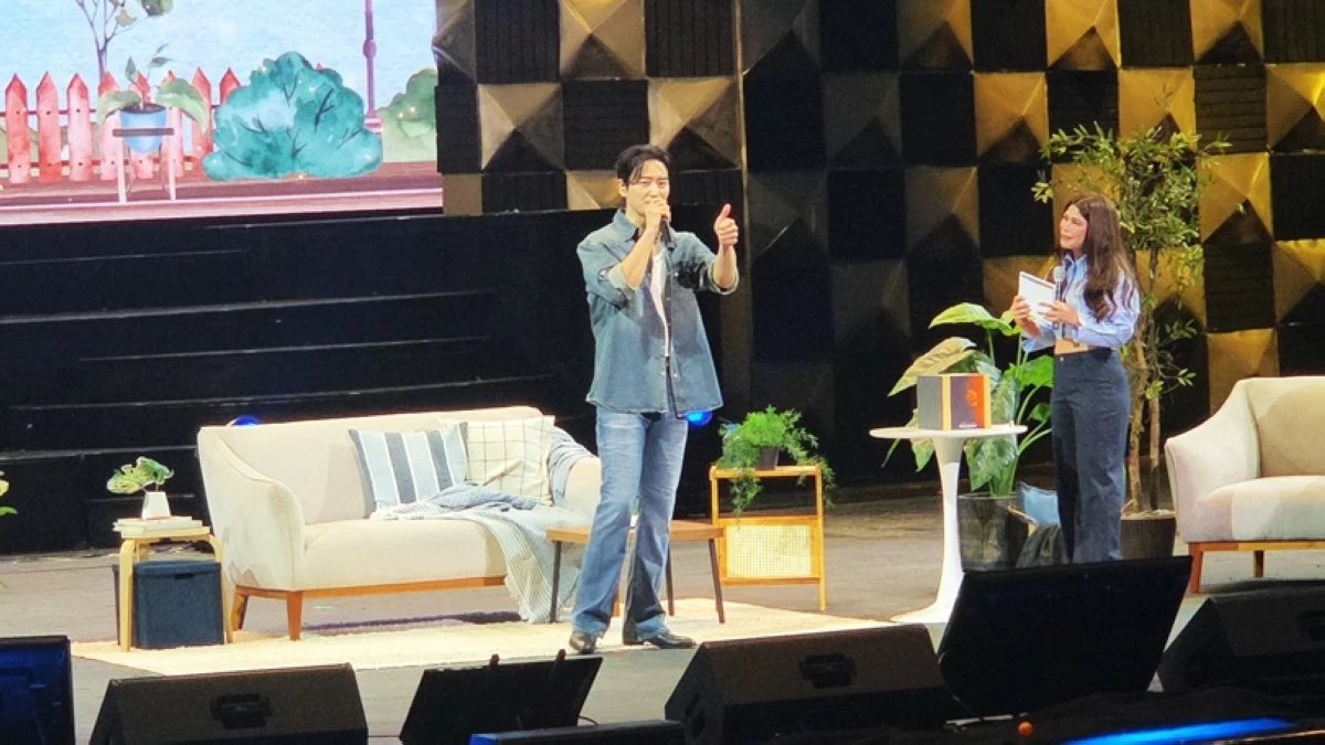 Korean actor Lee Jun-hyuk at his “Let Me In” Fan Meeting in Manila on June 29 at the Newport Performing Arts Theater (Jonathan Hicap)