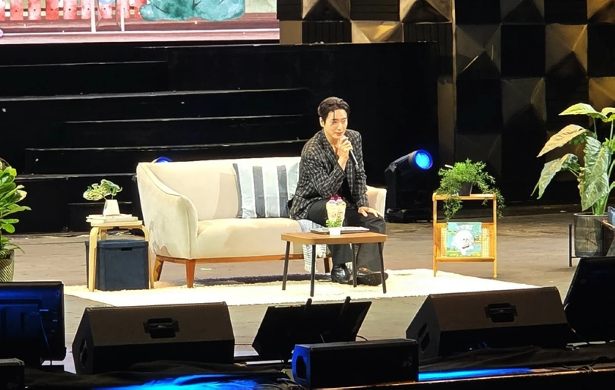 Korean actor Lee Jun-hyuk at his “Let Me In” Fan Meeting in Manila on June 29 at the Newport Performing Arts Theater (Jonathan Hicap)