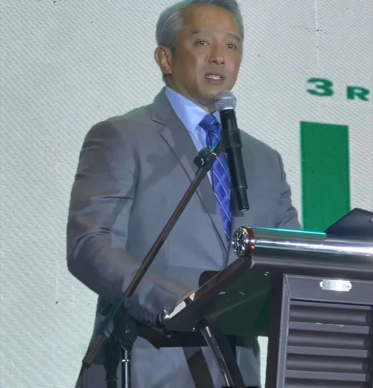 DILG Sec. Jonvic Remulla at the HSMA Summit. 